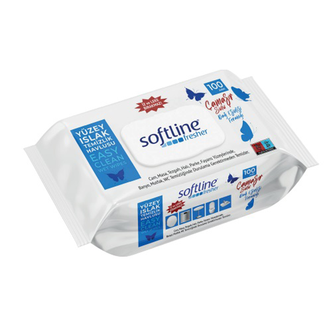 Softline Fresher Yüzey Temizlik Havlusu Çamaşır Sulu