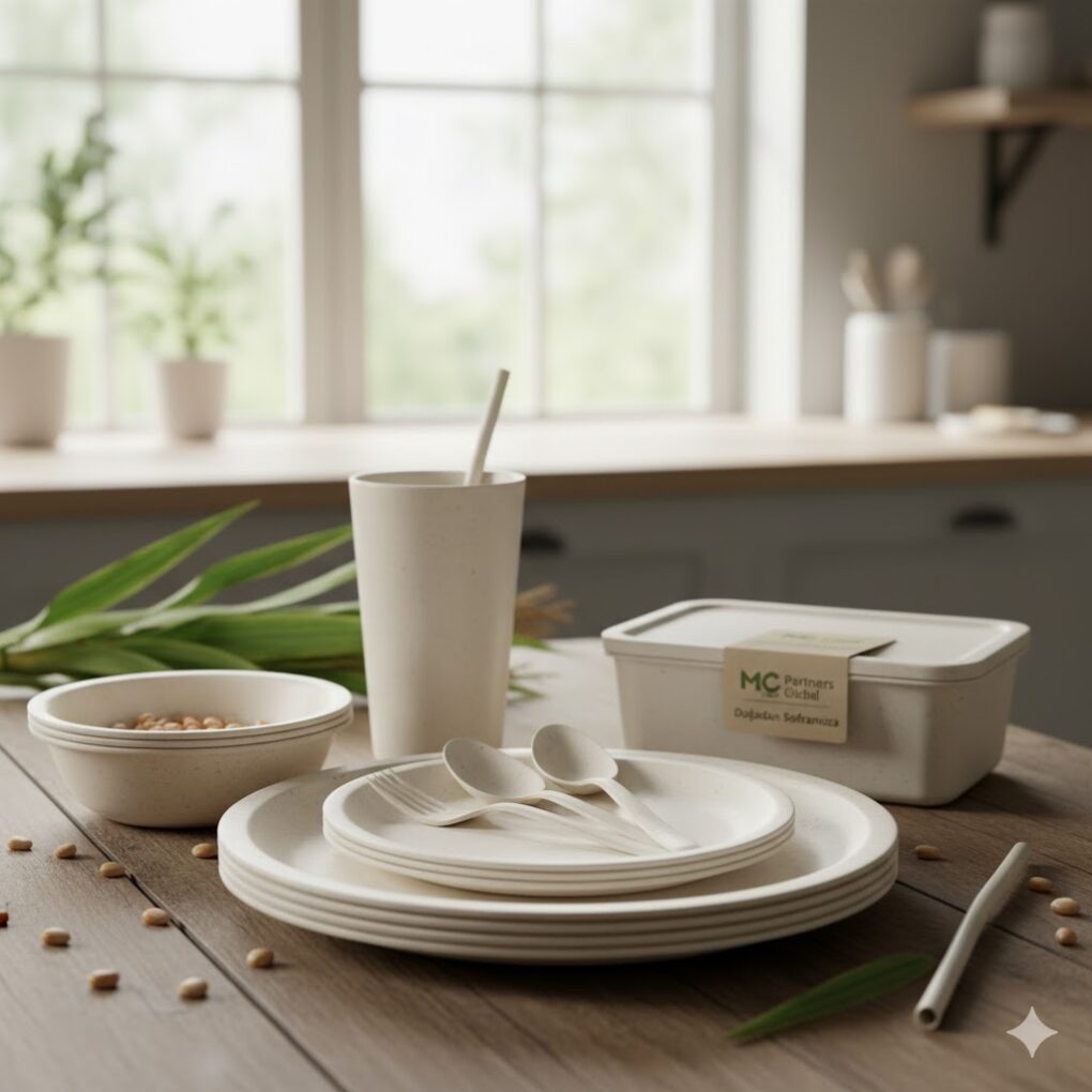 Mısır Nişastası Bazlı Biyobozunur Yemek Setleri Mısır Nişastası Bazlı Biyobozunur Yemek Setleri