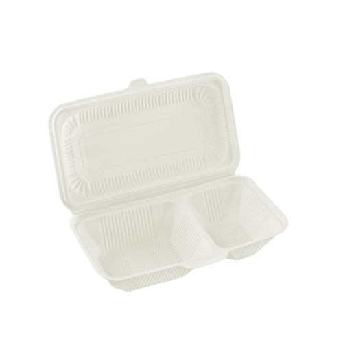 Organik İki Bölmeli Kapaklı Kap