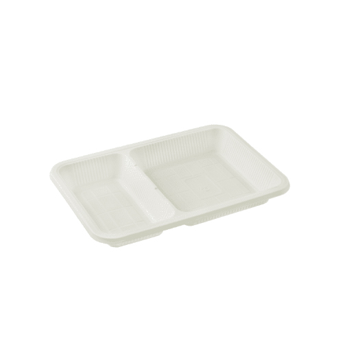 Organik Kare İki Bölmeli Tabldol